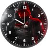 red hood in the night 9q wall clock