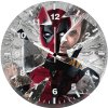 deadpool and wolverine come back of wall clock