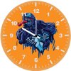 venom minimalism me wall clock