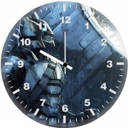 batman bat signal is wall clock