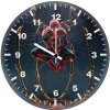 iron spiderman marvel mcu wq wall clock