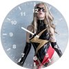 miss marvel cosplay 4y wall clock