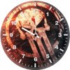 punisher logo aa wall clock