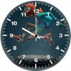 spiderman milesart 5z wall clock