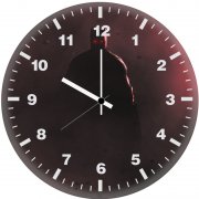 batman glowing eyes a0 wall clock