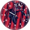miles morales artistic marvel ty wall clock