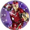 iron man lowpoly 53 wall clock