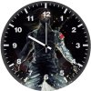 winter solider i0 wall clock