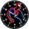 spider man x4 wall clock