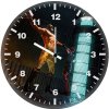 deadpool and wolverine clash of titans pf wall clock