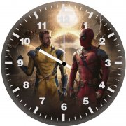 deadpool and wolverine capturing the essence kk wall clock