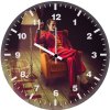 joker seat of mischief 92 wall clock