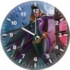 batgirl rising 9g wall clock