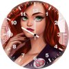 mary jane watson artwork g5 wall clock