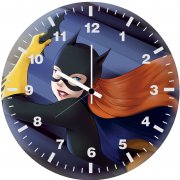 batgirl 80 wall clock