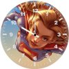 supergirl artwork b6 wall clock