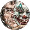 joker two face v6 wall clock