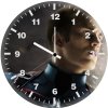 captain america art 7l wall clock