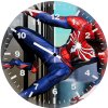 spiderman from ps4 cgi g3 wall clock