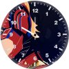 captain marvel poster 44 wall clock