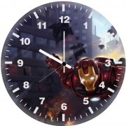 iron man coming 7b wall clock