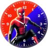 spiderman marvel fastest hero 3v wall clock