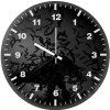 batman bats art 4k wall clock