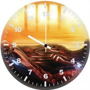 art spiderman far from home uf wall clock