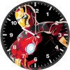 iron man graphic design ze wall clock