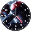 spider man in rain z4 wall clock