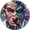 two face x2 wall clock