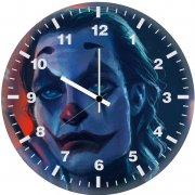 joker bad guy sy wall clock