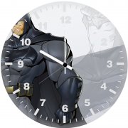 batman cartoon minimal 5h wall clock