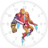 iron man suit infinity gauntlet vd wall clock