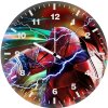 flash justice league fanmade uc wall clock