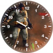 batman dark knight art ts wall clock