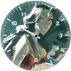 wonder woman artwork le wall clock