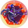 miles morales in spiderman across the spider verse ry wall clock