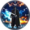 ben affleck commanding batman y9 wall clock
