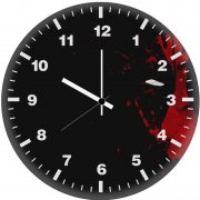 deadpool abstract 80 wall clock