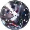 pursuit of joker and harley quinn vo wall clock