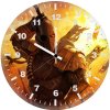 deathstroke 4kartwork hh wall clock