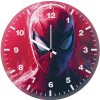 spider man red l8 wall clock