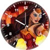 wonder woman the champion of truth wb wall clock