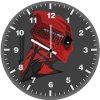 deadpool pop up head minimalism ji wall clock