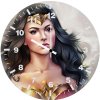 wonder woman galgadot art 2p wall clock