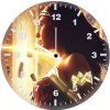 wonder woman gold queen yw wall clock