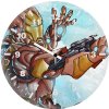 iron man fan made sketch i8 wall clock
