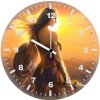 wonder woman fan art hd fo wall clock