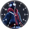 spider man looking away a4 wall clock